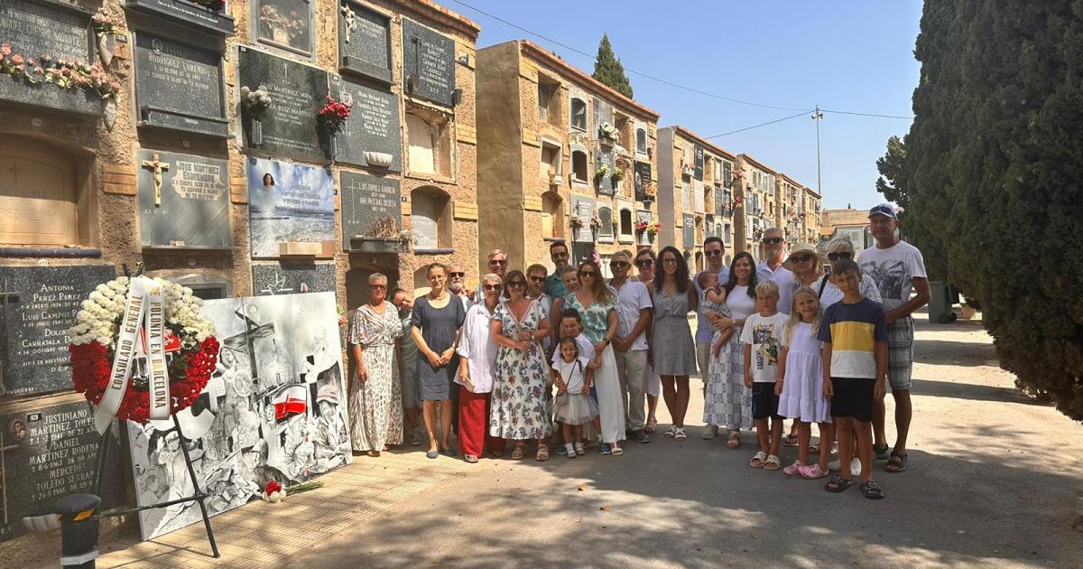 Pamięć o Bohaterze - Uczczenie Antoniego Janusza Dąbrowskiego w Alicante